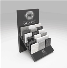 Countertop Porcelain Quartz Stone Sample Display Stand