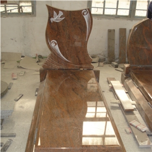 Customized Size Granite Headstone for Cemetery
