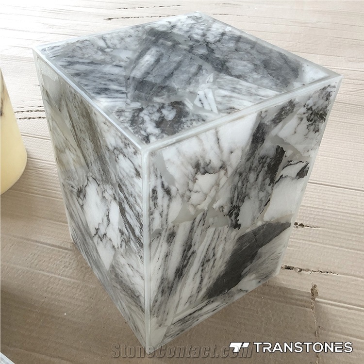 Customized Translucent Polished Onyx Light Box