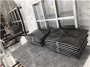 Cyprus Grey Marble Slabs Tiles for Column Bases Cyprus Grey Marble Slabs Tiles for Column Bases