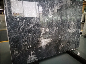 Dark Grey Marble New Polished Star Marble Slabs