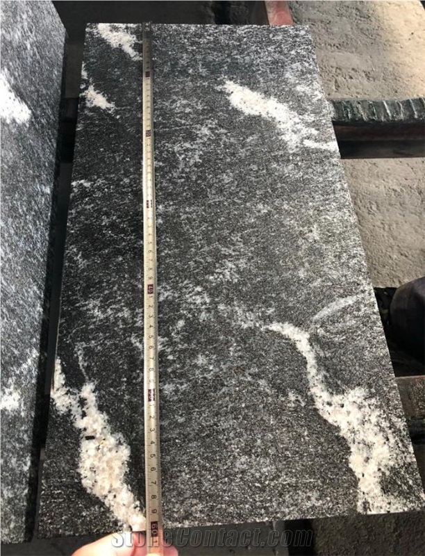 Dark Snow Grey China Granite Tiles for Flooring