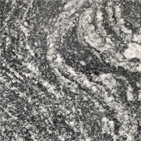 Different Veins River Grey India Granite Tiles
