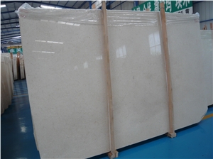 Egypt Polished Galala Beige Marble Slabs Pattern