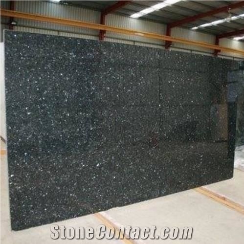 Emerald Pearl Green Granite Polished Slabs
