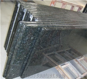 Emerald Pearl Green Granite Polished Slabs