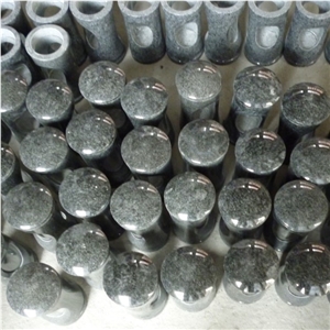 European Type Granite Cemetery Lamps and Vases