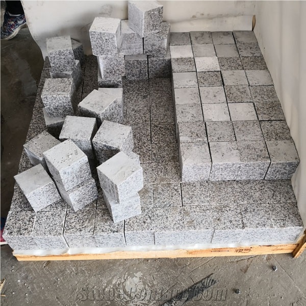 Exterior Pattern G655 China Grey Granite Cobbles