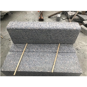 Flamed G383 Granite Garden Kerbstone