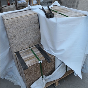 Flamed Surface Gangwei G682 Granite Tiles