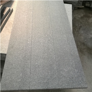 Flamed Surface Tiles Hebei New G684 Black Basalt