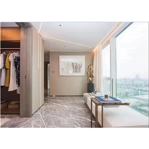 Fleury Fior Pesco Bosco Marble for Reception Desk