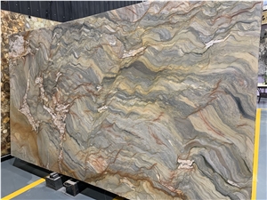 Fusion Blue Quartzite Slabs,Tiles Polished