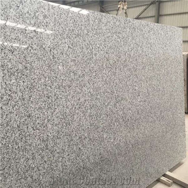 G439 Big Flower White Polished Granite Slabs