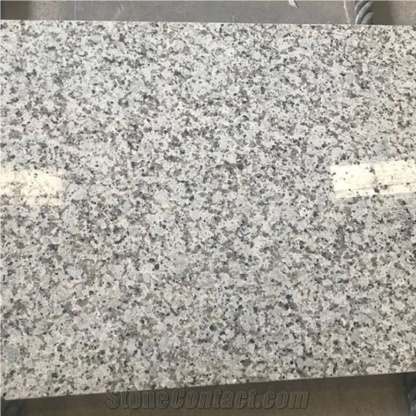 G439 Big Flower White Polished Granite Slabs