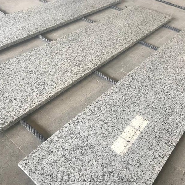G439 Big Flower White Polished Granite Slabs