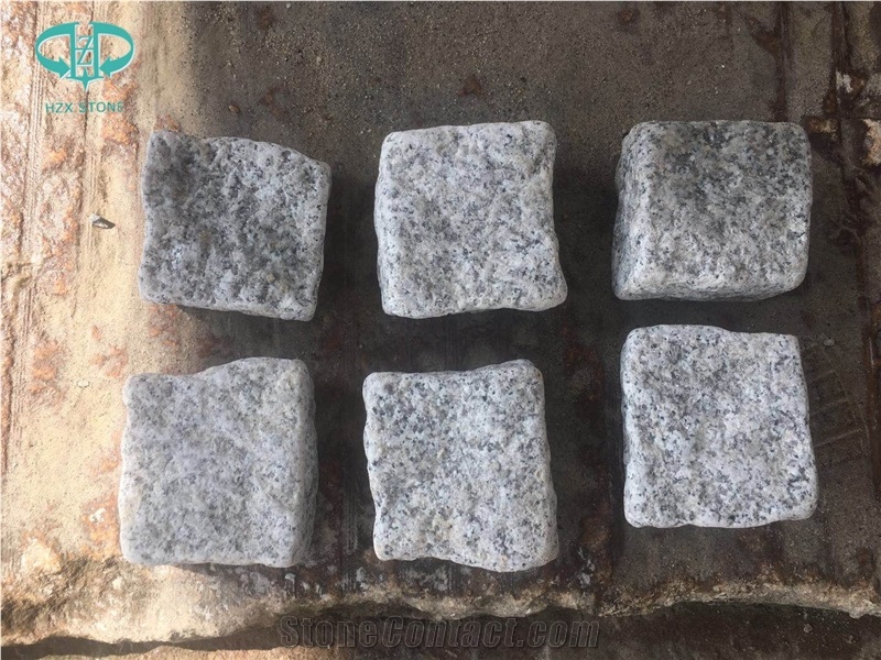G603 Grey Granite for Cobble Stone, Cube Stone