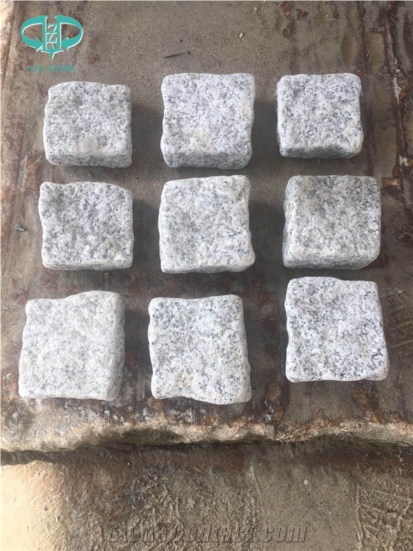 G603 Grey Granite for Cobble Stone, Cube Stone