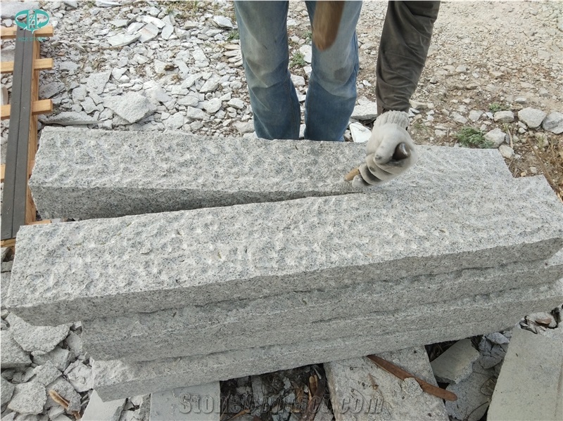 G603 Grey Granite Kerbstone