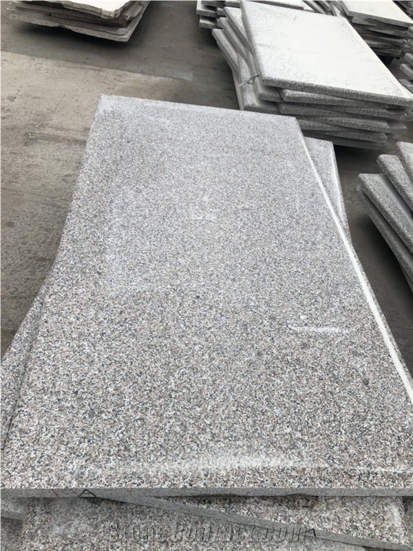 G664 Pink Granite Tombstone Monuments