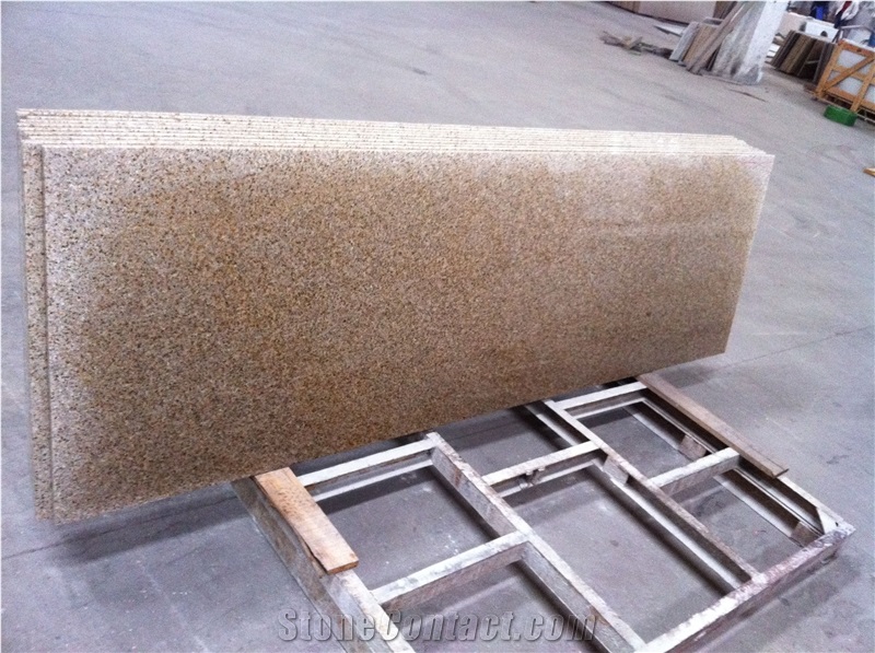 G682 Yellow Granite for Countertop/ Kitchen Tops