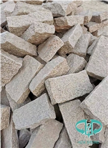 G682 Yellow Granite for Cubes/Paving Natural Stone