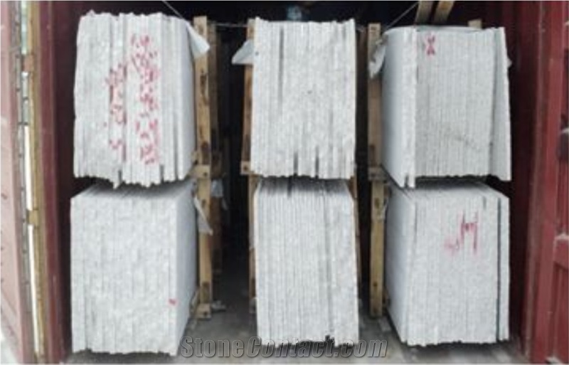 G687 Peach Red Granite Slab