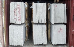 G687 Peach Red Granite Slab