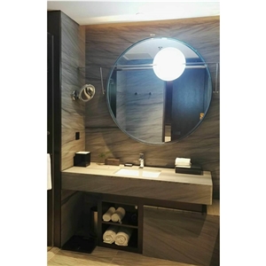 Gem Grey Marble Bathroom Countertops