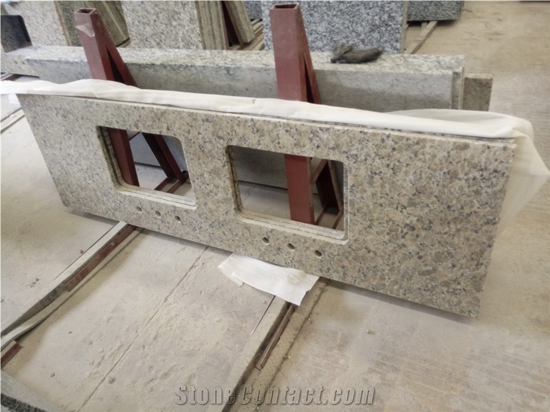 Giallo Beige Butterfly Yellow Granite Countertops