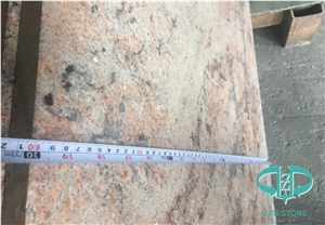 Giallo Fiorito Granite Polished Top Tile for Floor