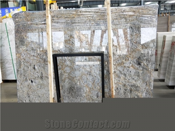 Golden Grey/Golden Ash/Versace Gold Marble Slab