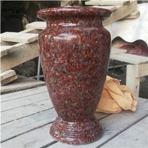 Granite Lamps and Vases for Tombstones