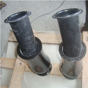 Granite Lamps and Vases for Tombstones