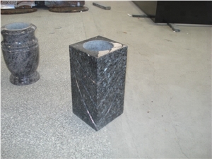 Granite Memorial Flower Vases for Headstones
