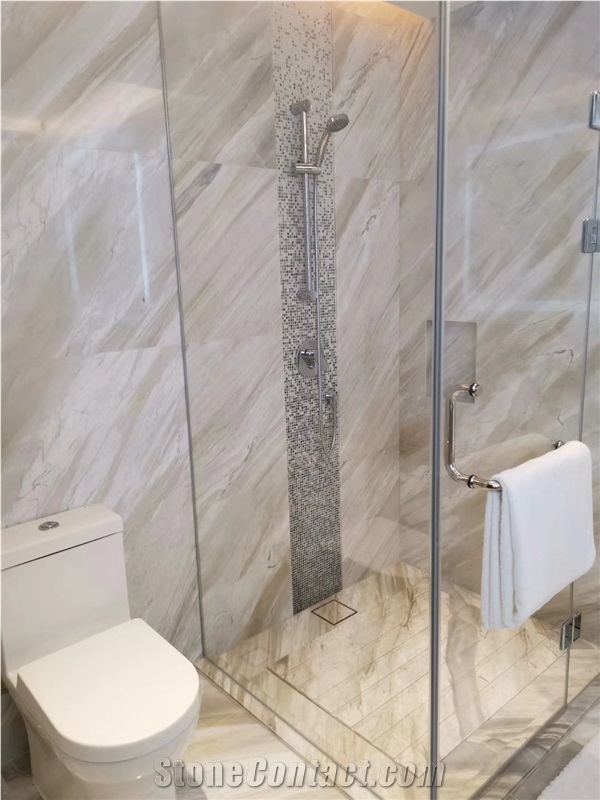 Greece Polish Volakas Venus Marble Tiles and Slab