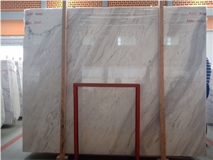 Greece White Marble Big Slabs 1.8cm Volakas White