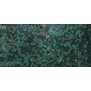 Green Agate Semiprecious Stone Slabs