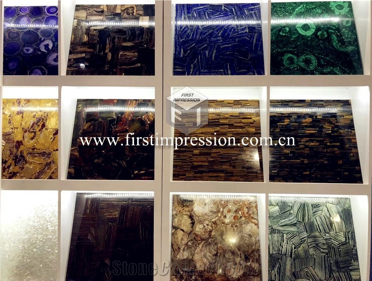 Grey Agate Gemstone Semiprecious Slabs,Tiles