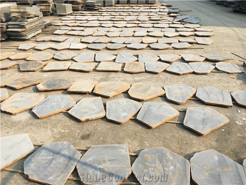 Grey Basalt Flagstone Paving Stone