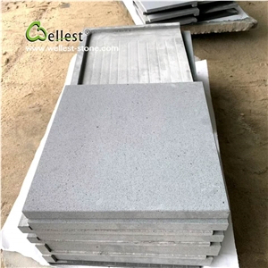 Grey Blue Stone Pool Bullnose Coping Corner