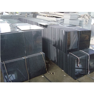 Hainan Black G654 Granite Small Slabs