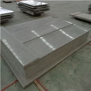Hb G603 Bianco Crystal Granite Headstone Tombstone