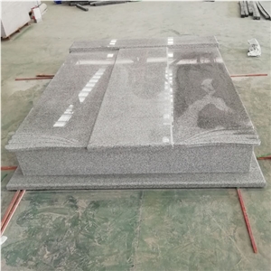 Hb G603 Bianco Crystal Granite Headstone Tombstone