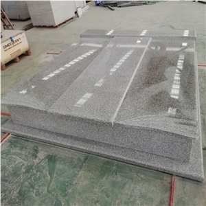 Hb G603 Bianco Crystal Granite Headstone Tombstone