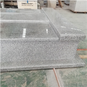 Hb G603 Bianco Crystal Granite Headstone Tombstone