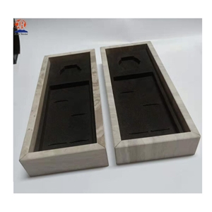 High End Unique Black Marble Jewelry Display