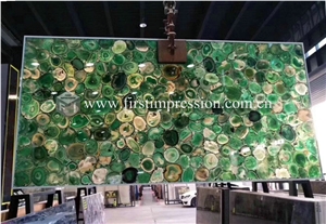 High Quality Colorful Agate Semiprecious Gemstone