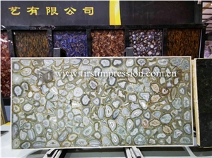 Hot Sale Yellow Agate Gemstone Semiprecious Stone
