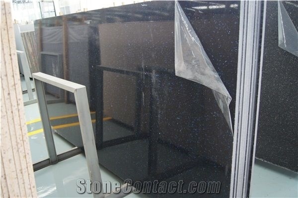 Hotsale Polished Artificial Blue Pearl Quartz Sale
